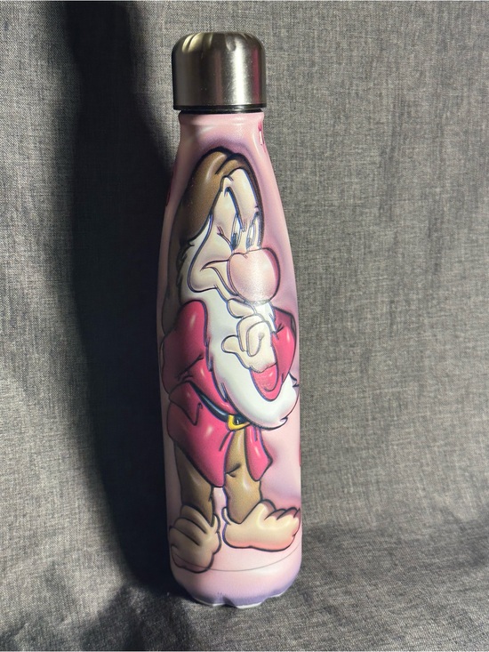 Other - Grumpy Stainless Steel Water Bottle - Pink